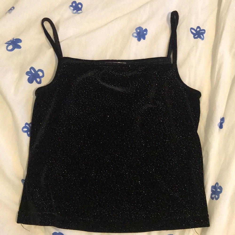 Sparkly tank top